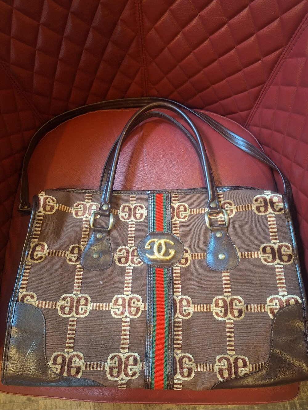 Large Travel Bag , Gucci Look